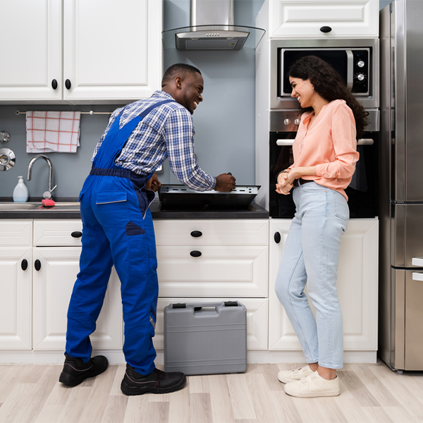 can you provide an estimate for cooktop repair before beginning any work in Edmond Kansas